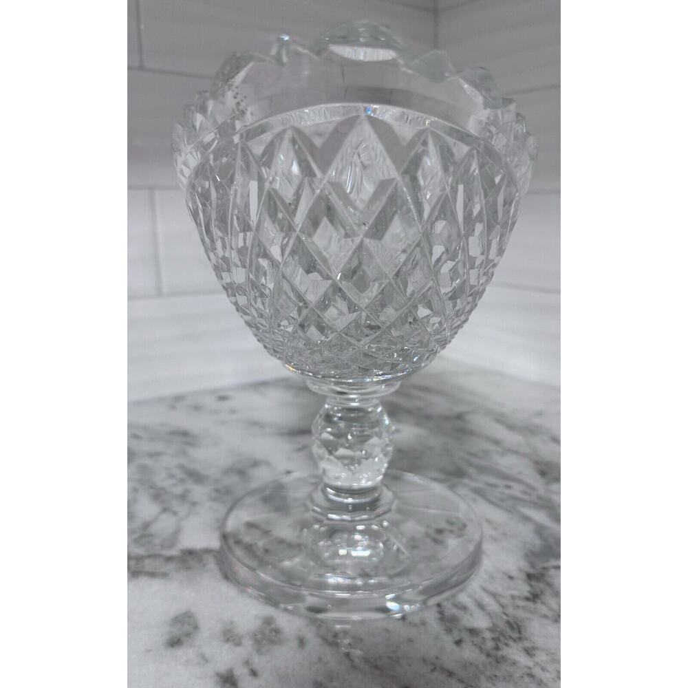 Waterford Prestige Collection Crystal Compote Centerpiece Boat Bowl 13” - Picture 2 of 13